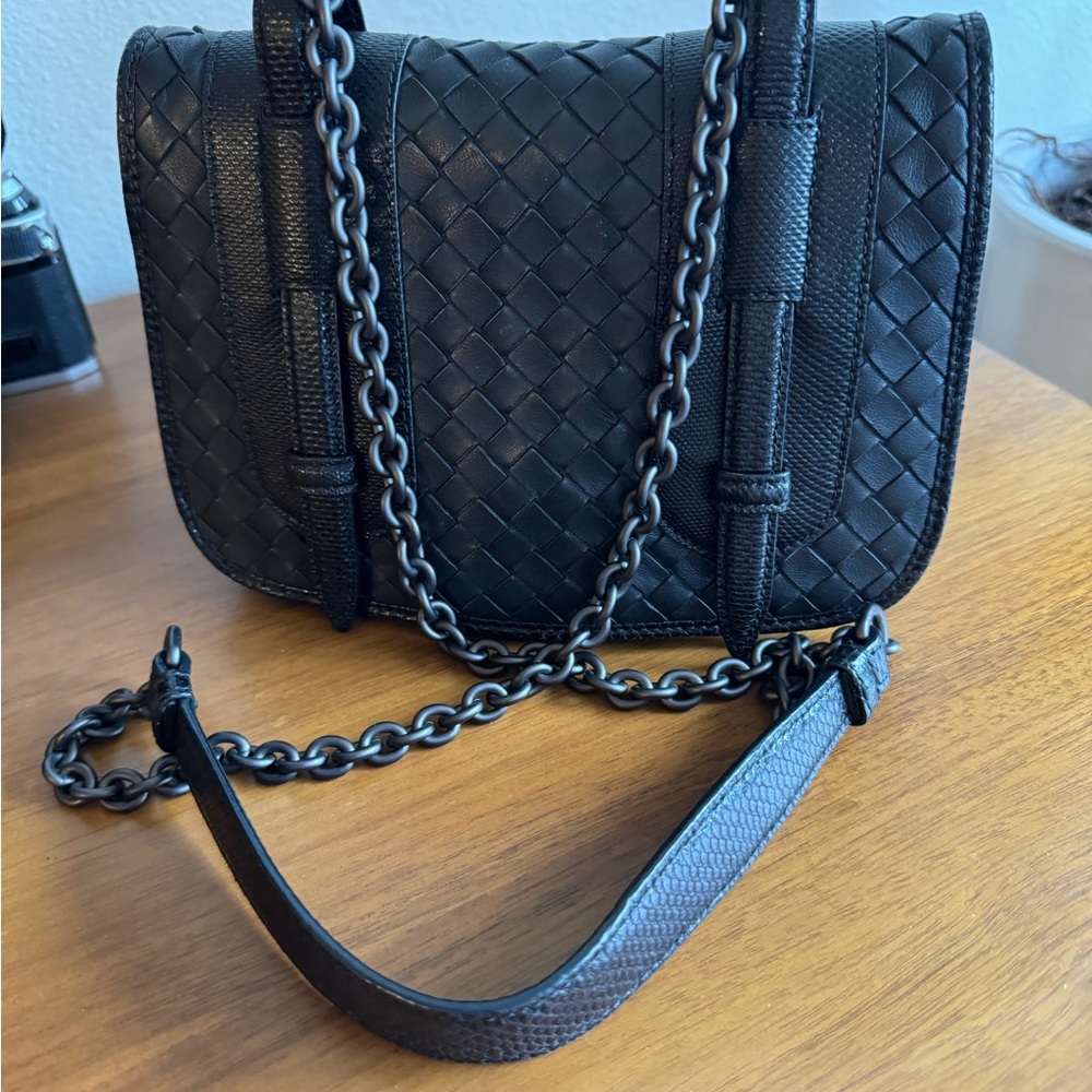Bottega Veneta Karung Trim Crossbody